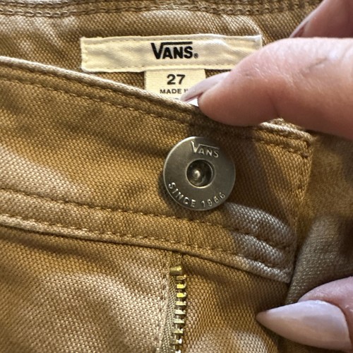 Vans Girls Tam Skater Pants Size 27 - Picture 4 of 6