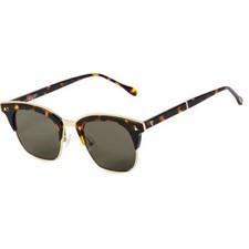 Valley Larynx Square Semi-Rimless Sunglasses #135