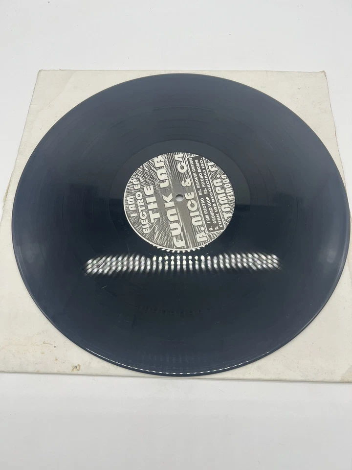 B-Nice & C4 I Am Electro 4 Track 12" Vinyl. VG+ Breaks - Image 2 of 4
