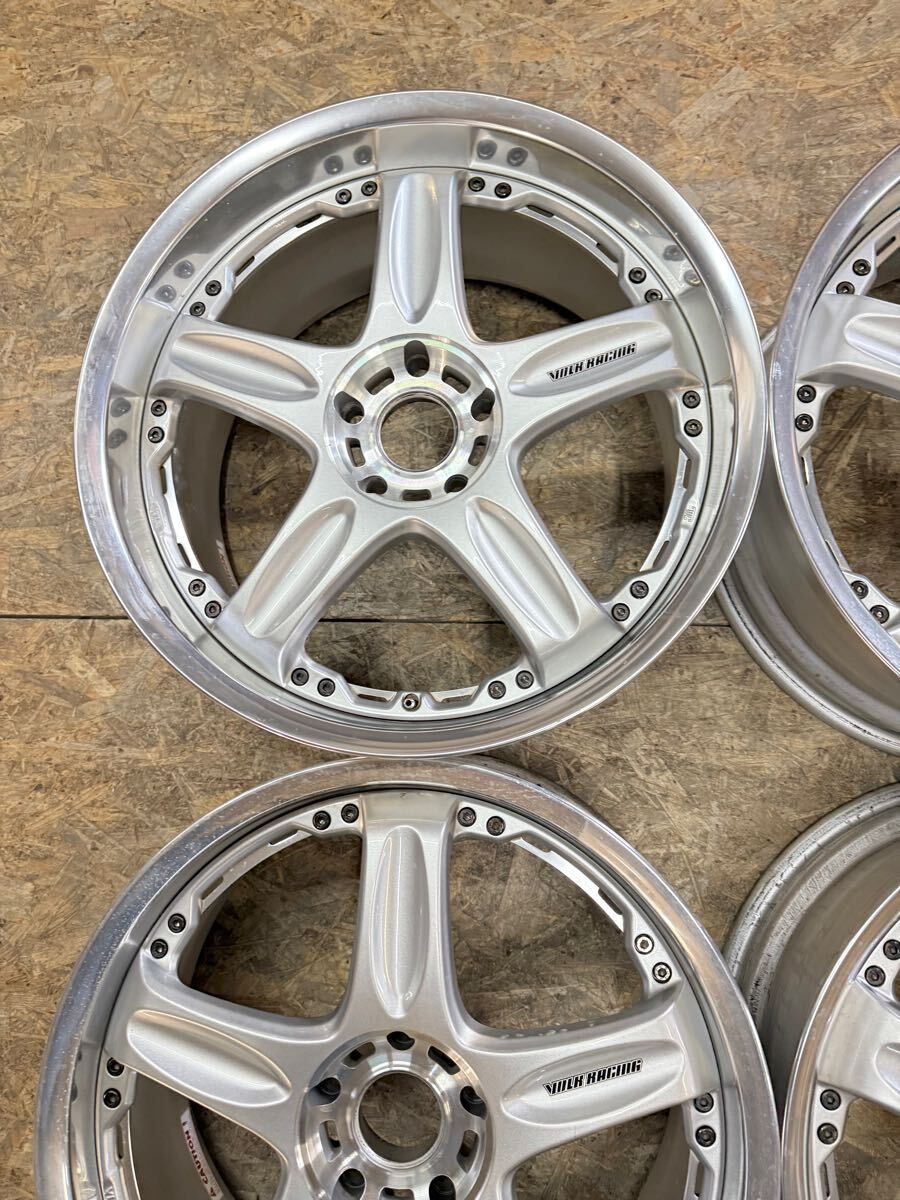 Rare RAYS Volk Racing GT-C Wheels Deep Rims 19 inch 8.5J 9.5J