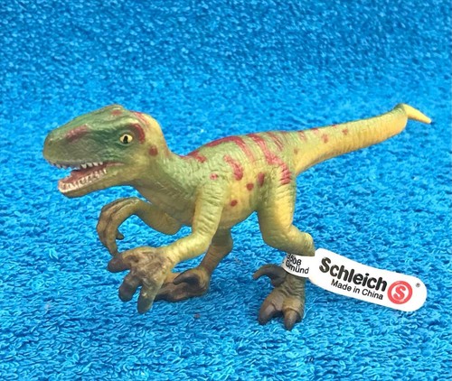 Schleich Velociraptor Prehistoric Dinosaur Figure Retired 14509 - Picture 3 of 5