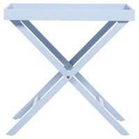 Butlers Tray Table, Blue. Featuring A Removable Top With Handles On Either Side Butlers Tray Table, Blue. Featuring A Removable Top With Handles On Either Side