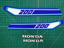 1981 81' ATC200 Tank 4pc decals trike graphics kit ATC stickers 200 aufklebers