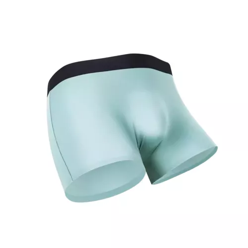 3 PIEZAS Hombres 3D-Bolsa Boxer Calzoncillos Anti-Rozaduras Ropa Interior Seda Hielo Transpirable - Imagen 22 de 38