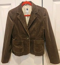 Women's Vintage Size 6 Jacket/Blazer Brown Gap