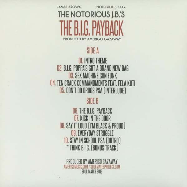 洋楽 Amerigo Gazaway Notorious B.I.G edit Amerigo Gazaway - The Notorious J.B.'s: The B.I.G. Payback