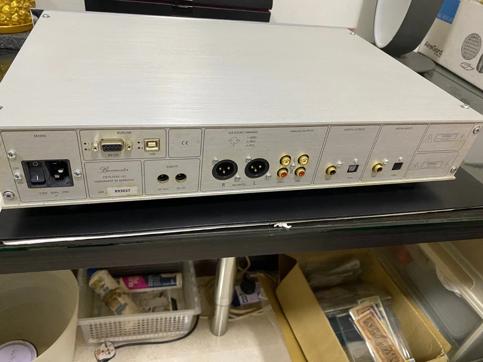 Burmester CD102 Classic Line Direct Drive CD Player (Used) with RC - Image 4 of 4