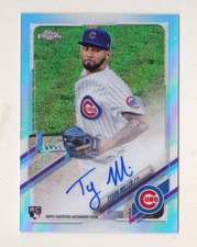 2021 Topps Chrome Tyson Miller /499 Auto Rookie REFRACTOR Chicago Cubs RC