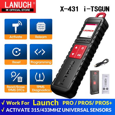 LAUNCH TSGUN iTPMS Program-miergerät RDKS TPMS Programming Tool Für X431/PRO3S+