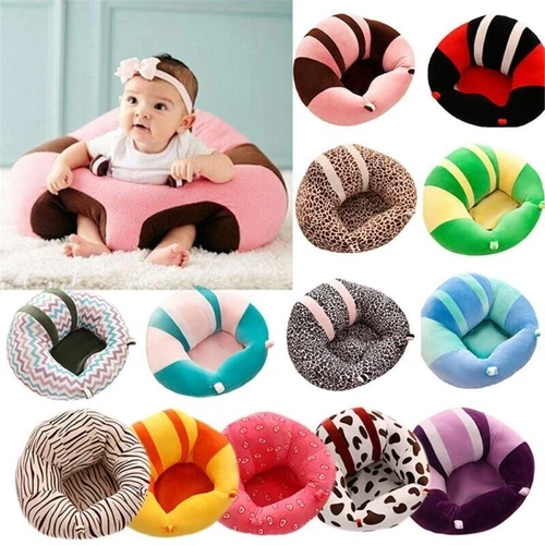 Sillón infantil peluche asiento de bebé silla suave cojín sofá juguete saco de asiento - Imagen 1 de 24
