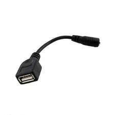USB 2.0 Female Jack to 4.8x 1.7mm Female CCTV DC Power Adapter Converter Cable
