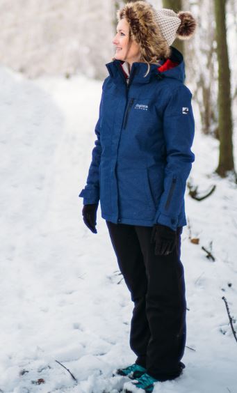 Quechua Wasserdichte Winterparka Damen Winterjacke Damen Parka