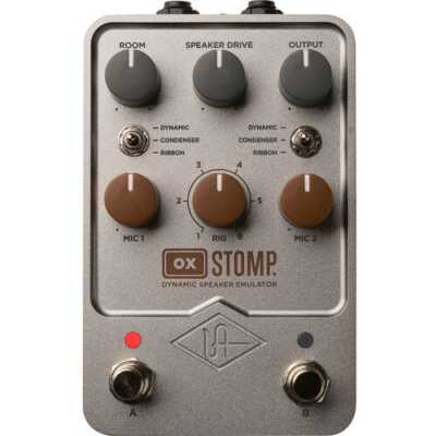 Universal Audio GPM-OXSTP UAFX OX Stomp Dynamic Speaker Emulator Pedal w/ BT