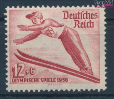 Prophila Collection Deutsches Reich Briefmarke 601 – Postfrisch MNH, 1935 Winterspiele