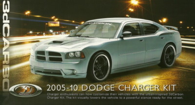 2010 3dCarbon Dodge Charger kit SEMA Show Promo info card