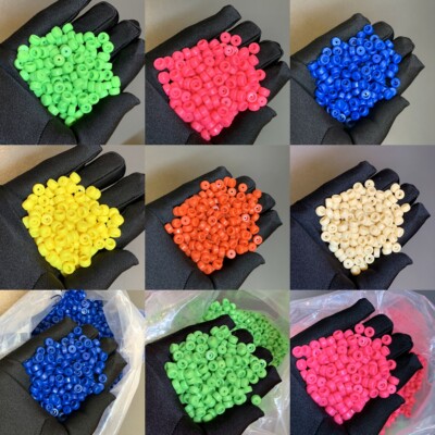 Lot 300Pcs Colorful Wheesl for 96mm Fingerboard Skateboard Accessories Toy