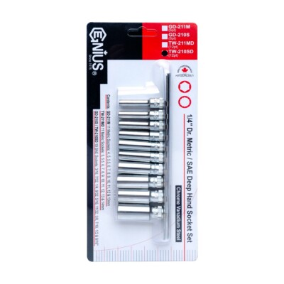 耶② Genius Tools 10 Piece 1/4