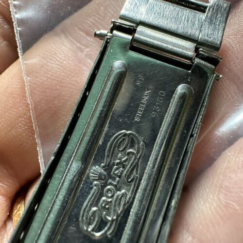 Rolex Clasp For 16600 16660 Sea Dweller Ref 93160 Oyster Steel M9 From 1988 - Imagen 2 de 2