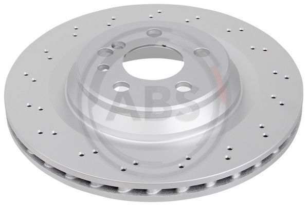 2X Bremsscheibe Hinten A.B.S. 17567 FüR MERCEDES-BENZ-image