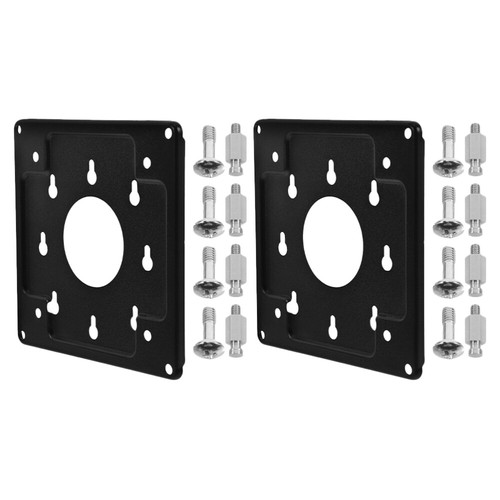 2 Pcs Hanger Bracket Computer Monitor Wall Mount Screen Arms Kit - Afbeelding 8 van 12