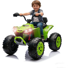 24V Kids Electric ATV, 2-Seater Off-Road Vehicle - Ride-On Gift for Boys  Girls