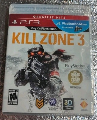 Used KILLZONE 3 PlayStation 3 PS3 Game (COMPLETE)