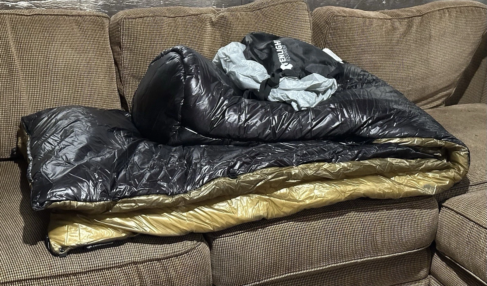 Enlightened Equipment Enigma Apex Sleeping Bag Quilt / 20f XLong Wide / 10d image 1