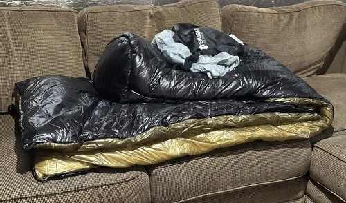 Enlightened Equipment Enigma Apex Sleeping Bag Quilt / 20f XLong Wide / 10d video thumbnail