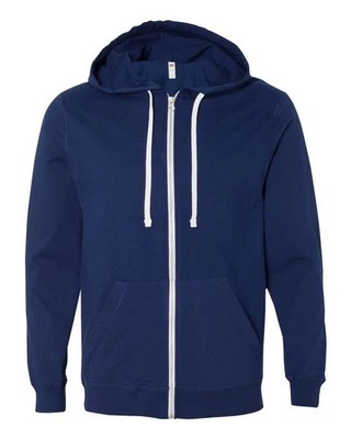 Fruit of the Loom Mens Sofspun Full-Zip Hooded Long Sleeve T-Shirt SF60R