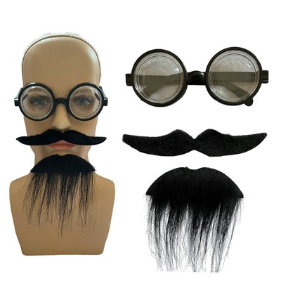 Brille Kunstbart Set Halloween Bart Set für Festival Party Halloween