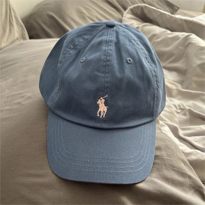 Polo Ralph Lauren Casquette de baseball homme bleu coton réglable taille unique - Photo 1/4