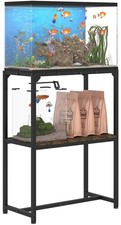 Mondazie 20 Gallon Fish Tank Stand, Upgraded Height Aquarium Stand Table with...