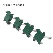 Router Bit for Woodworking Engraving Machine 14 Inch Shank Green Color