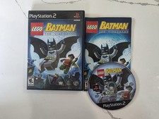 LEGO Batman: The Videogame Sony PlayStation 2 Manual Included 2008 CIB Tested