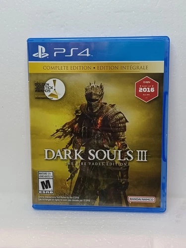 Dark Souls lll The Fire Fades Edition & Complete Edition For Playstation 4