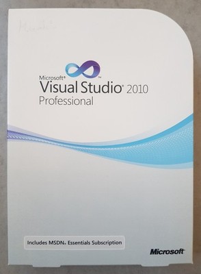Microsoft Visual Studio 2010 Professional DVD (X16-34879-03) English in OVP
