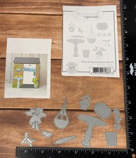 V1 TAYLORED EXPRESSIONS TE88 DOOR TO DOOR SUMMER DECOR STEEL CRAFT DIE SET