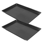  2 Pcs Cage Tray for Replace Small Dog Crate Bird Pan Trays Replacement