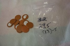 12 Saxophone Pads 29.5 MM - NEW - MADE IN USA