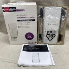 Netgear Nighthawk AC1900 EX6400v2 Dual Band WiFi Range Mesh Extender TESTED