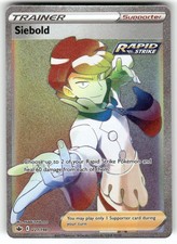 SIEBOLD - 221/198 - Near Mint - Chilling Reign - HOLO Rainbow Rare - Pokemon on eBay