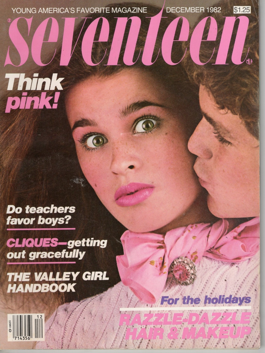 VTG Seventeen Magazine December 1982 The Valley Girl Handbook