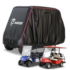 Golf Cart Cover Compatible with 2/4/4 2 Passenger L-For 2 2/4 Passenger Cart