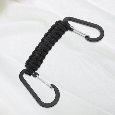 Karabiner Für Schlüssel Rucksackzubehör Regenbogen-Schlüsselanhänger
