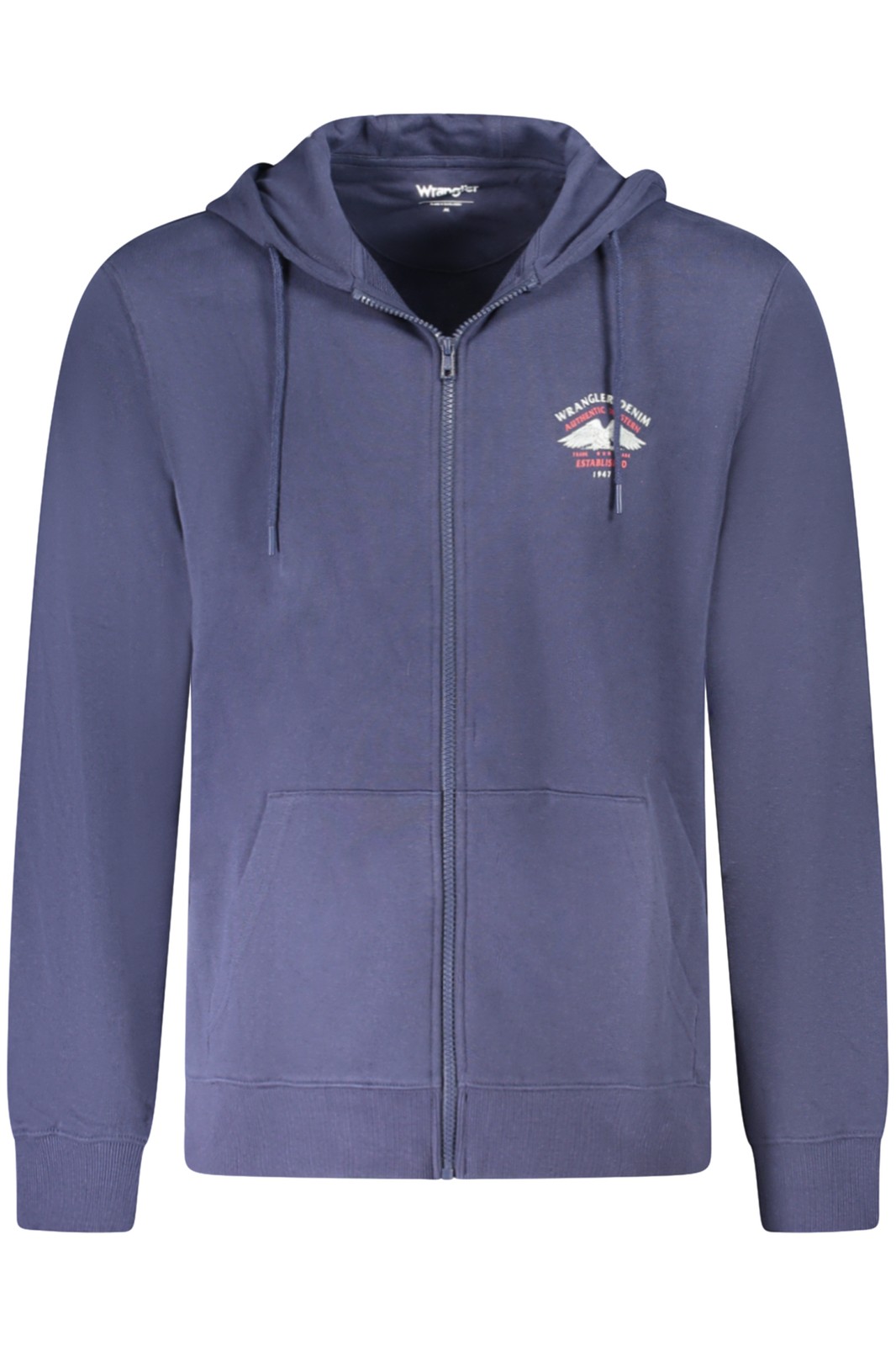 WRANGLER FELPA CON ZIP UOMO BLU TAGLIA = L