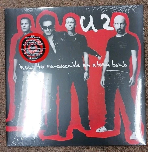 U2 - How To Re-Assemble An Atomic Bomb [Red & Black Vinyl] RSDBF  Free US Shippi