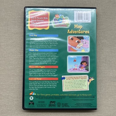 Dora the Explorer: Map Adventures (DVD 2003 4 Eps) Nick Jr Show