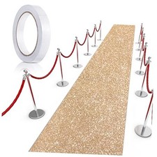 Carpet Runner Runway Rug 55 GSM Thickness with Carpet Tape for Prom