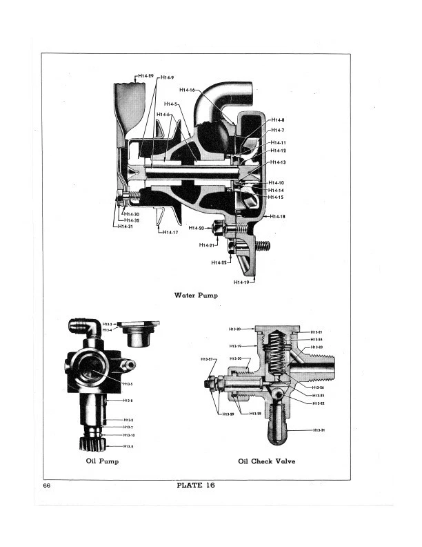 1940 1941 1942 Hudson Illustrated Master Parts Book Catalog - Image 2 of 4