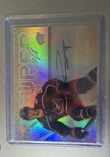 2024-25 Spx - Super Scripts Cole Sillinger #SS-CS Gold /49 (AU)